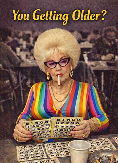 Bingo Funny Birthday    Bingo!