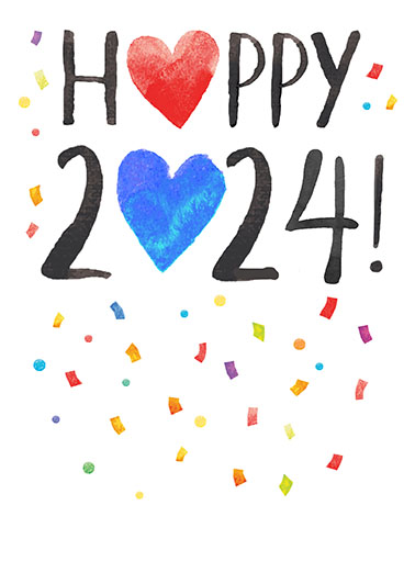 happy new years card