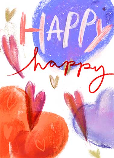 Happy Val Bursts Valentine's Day card Happy Val Bursts Funny Valentine's Day Wishing you a wonderful Valentine's Day!