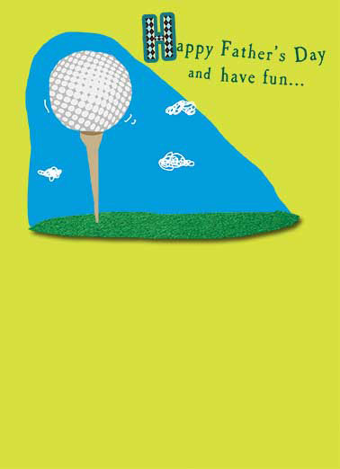 Father's Day Ecards Golf, Funny Ecards Free Printout Included