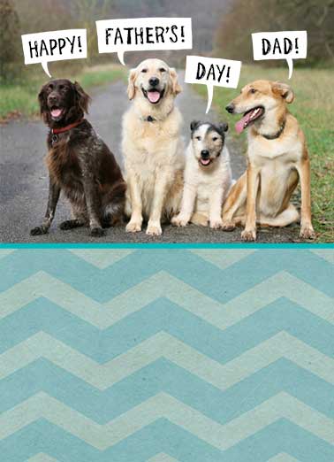Father's Day Cards Dogs, Funny Cards - Free postage included Father's Day Cards Dogs, Funny Cards - Free postage included