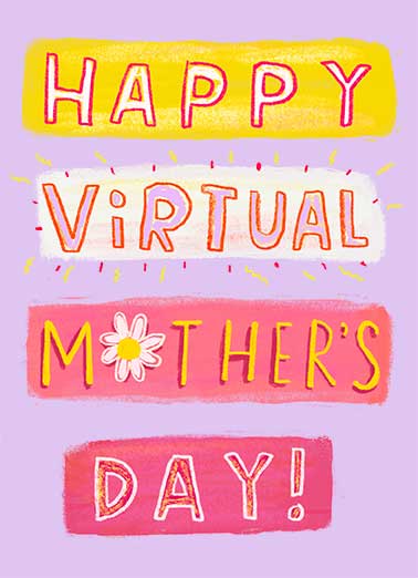 Happy Mothers Day from The Dog Premium Quality Card